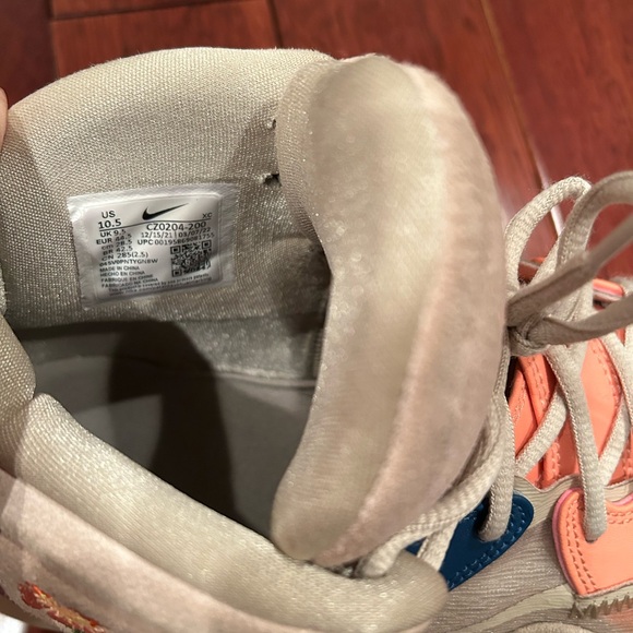 NIKE KYRIE Infinity Mother Nature Father Time EP8 Floral Men Basketball Sz 10.5 - Picture 6 of 8